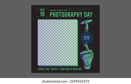 Exhibition World Photography Day Socials Media.