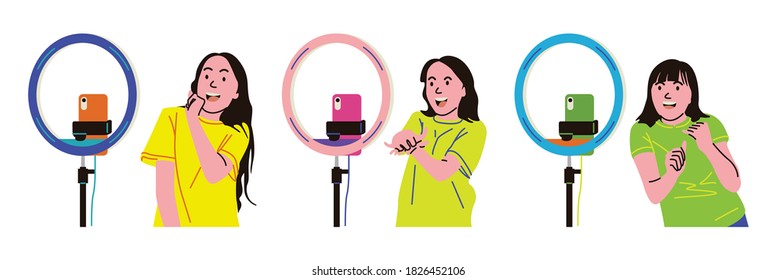 To exist on social media, many people create creative content by recording their activities independently. Their activities can be in the form of dancing, eating, tutorials and others