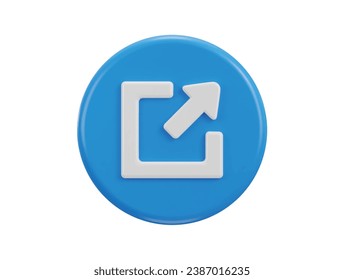 Notfall-Symbol 3D-Rendering-Illustration