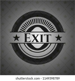 Exit dark badge