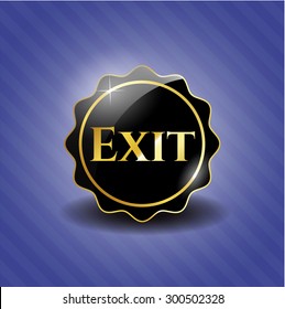 Exit dark badge