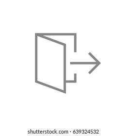exit door