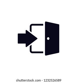 Exit Door Icon