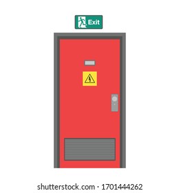 Vector de puerta de salida. espacio libre para texto. fondo de pantalla.fondo.