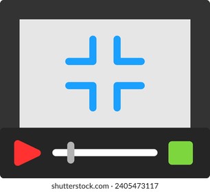 Exit full screen Flat Vector Icon Design