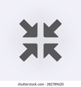 Exit full screen icon