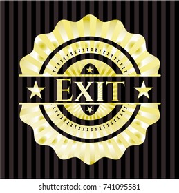 Exit gold badge