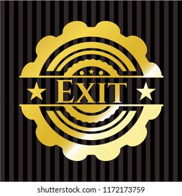 Exit golden badge