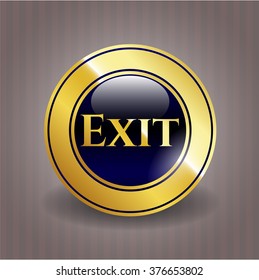 Exit golden badge