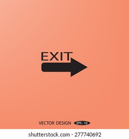 Exit icon.