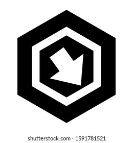 exit icon isolated sign symbol vector illustration - high quality black style vector icons
