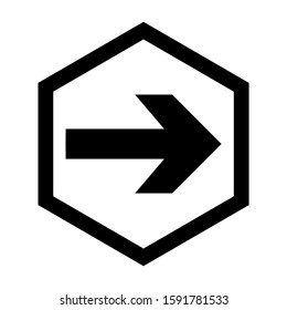 exit icon isolated sign symbol vector illustration - high quality black style vector icons
