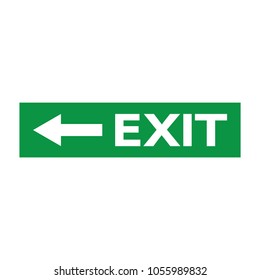 Exit icon and symbol