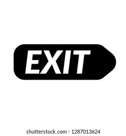 exit icon - symbol