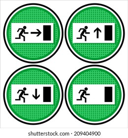 exit icon, symbols 