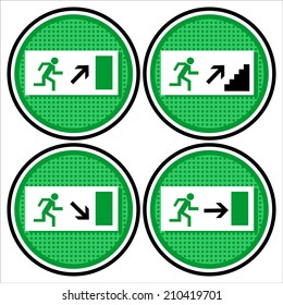exit icon, symbols 