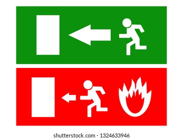  exit icon vector illustration