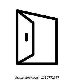 Exit Icon Vector Symbol Design Illustration