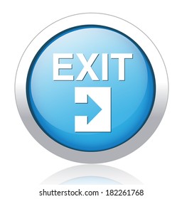 Exit icons.vector Exit icons. Vector