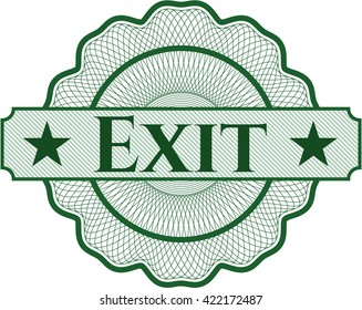 Exit linear rosette