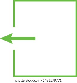 Exit or logout, log off icon. Isolated on white. blue right rounded arrow with bracket. Sign out icon. Profile, user sign. Arrow in box. quit, export, file, import, share