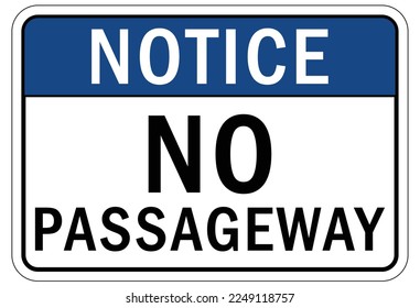 Exit and not an exit sign and labels
