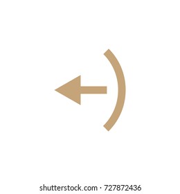 Exit Ñ�oming out line vector icon