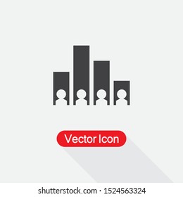 Exit Poll Icon Vector Illustration Eps10