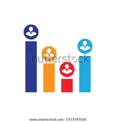 Exit polling icon design isolated on white background