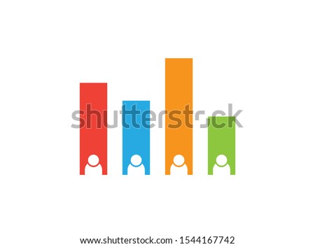 Exit polling icon design. vector illustration