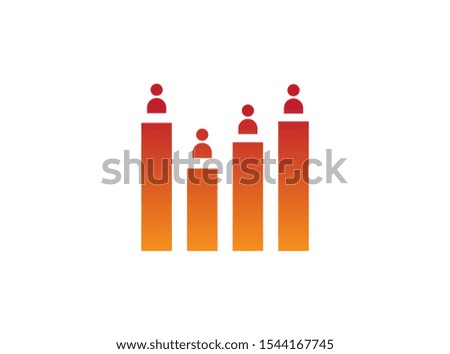 Exit polling icon design. vector illustration