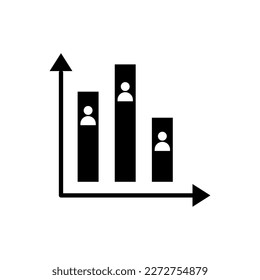 Exit polling icon illustration vector illustration on white background..eps