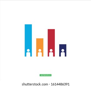 Exit polling icon vector  illustration