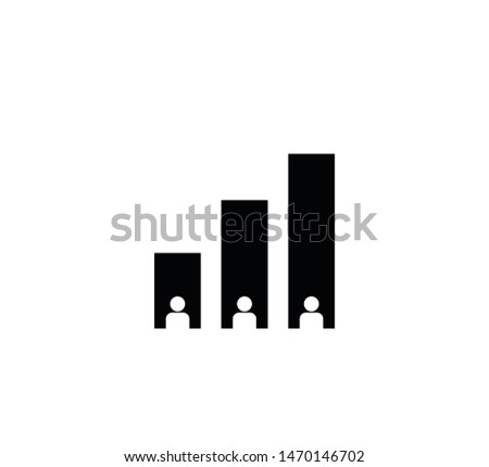 Exit polling icon vector illustration