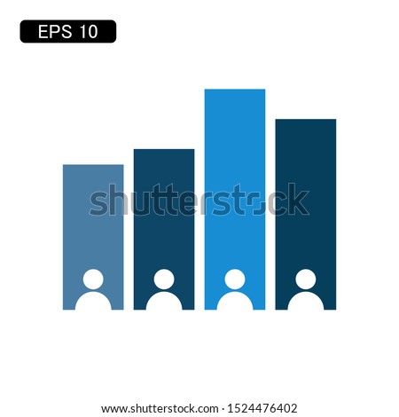 exit polling icon vector illustration logo template
