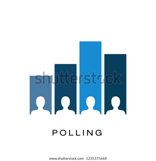 Exit polling icon\
vector logo template
