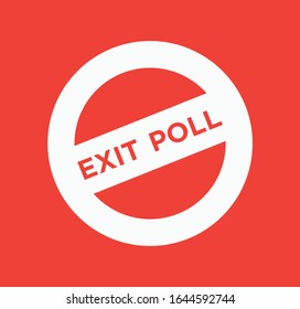 Exit pool stamp icon vector illustration