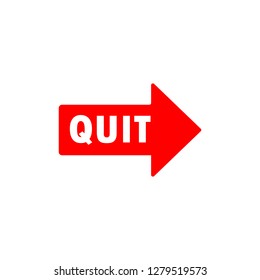 Exit, quit, out icon. Editable vector stroke 64x64 Pixel.