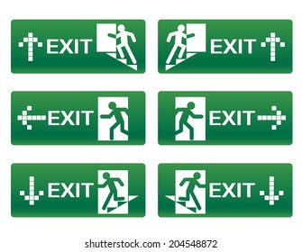 Exit sign