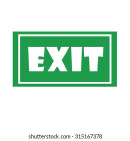 exit sign