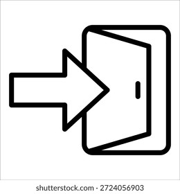 Elemento Ícone Sinal De Saída Para Design