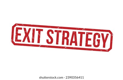 exit strategy stamp red rubber stamp on white background. exit strategy stamp sign. exit strategy stamp.