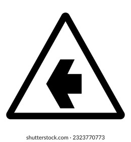 Signo de símbolo de salida, Ilustración vectorial, Aislar en etiqueta de fondo blanca. EPS10  
