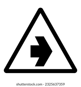 Signo de símbolo de salida, Ilustración vectorial, Aislar en etiqueta de fondo blanca. EPS10  