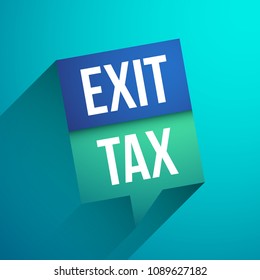 Exit Tax graphic