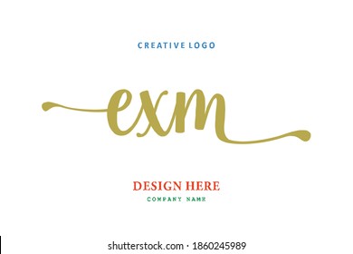 El logo de la inscripción EXM es sencillo, fácil de entender y con autoridad