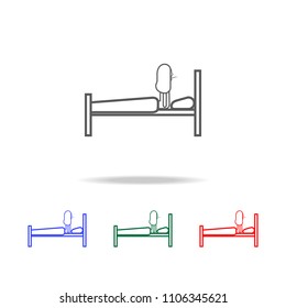 Exorcism icon. Elements of Halloween in multi colored icons. Premium quality graphic design icon. Simple icon for websites, web design, mobile app, info graphics on white background