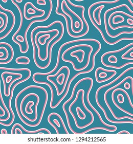 Exotic abstract seamless pattern background, decorated with wild skin texture. Boho, hippie fashion swimwear, hand painted colorful art. Textile tie dye,paisley, trendy paper cut cutout.
