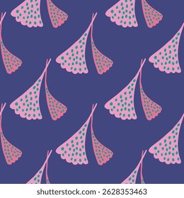 Exotic Animal and Foliage Vector Seamless Pattern Set
