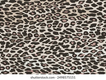 Diseño de Vector de leopardo animal dibujado a mano